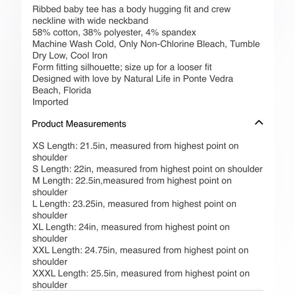 NEW it’s cool to be kind ribbed top XXL XXXL - Picture 5 of 9